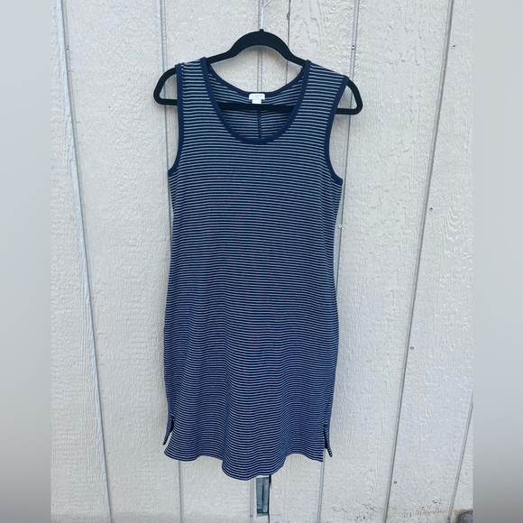 J.‎ Crew Striped Tank Dress Size Small - Picture 2 of 6